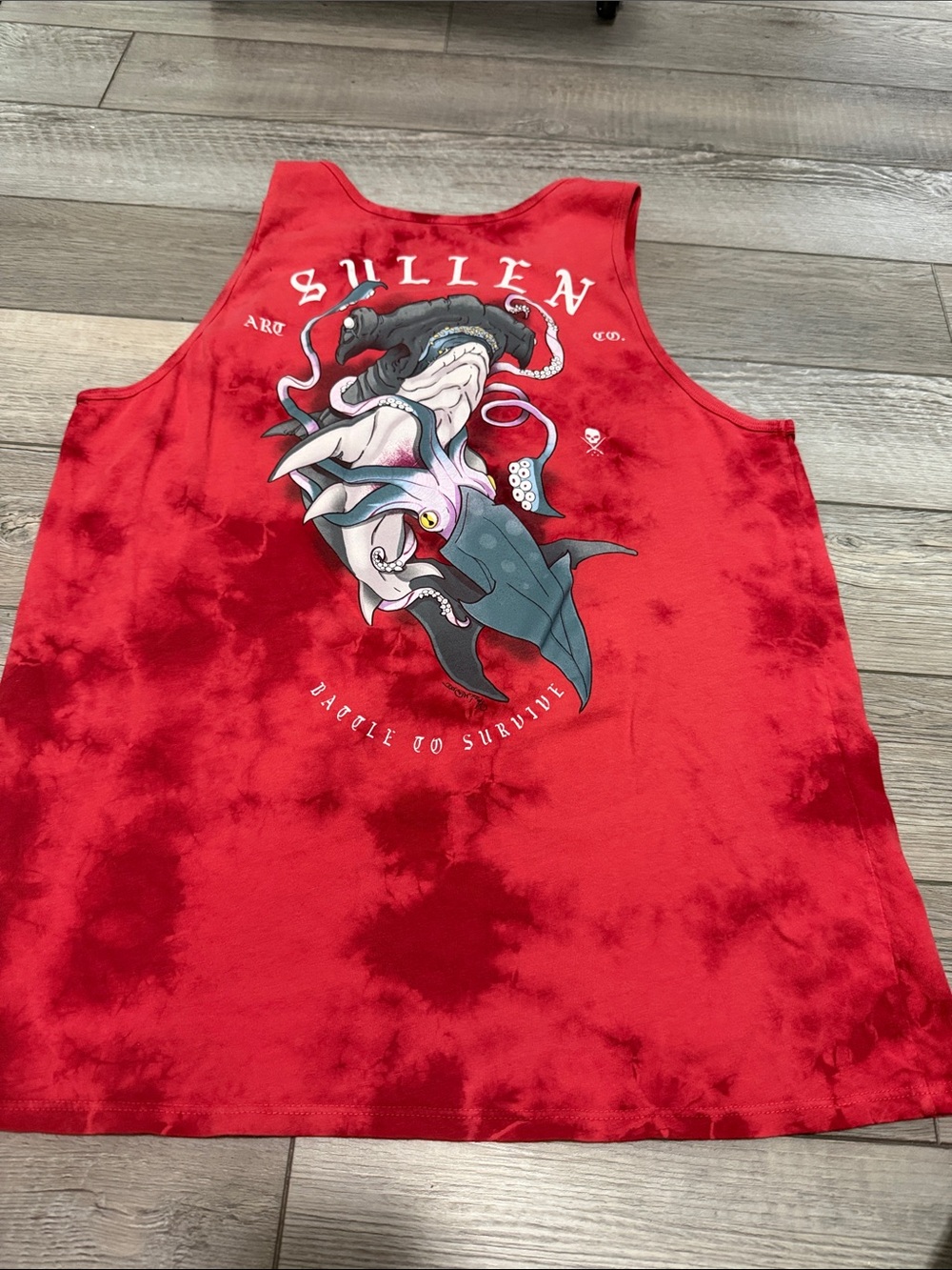 Sullen Red Graphic Tank Top - Men's